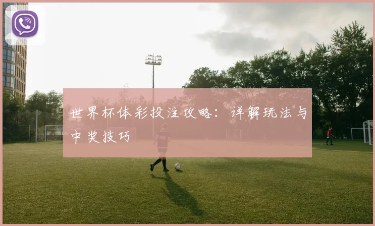 世界杯体彩投注攻略：详解玩法与中奖技巧