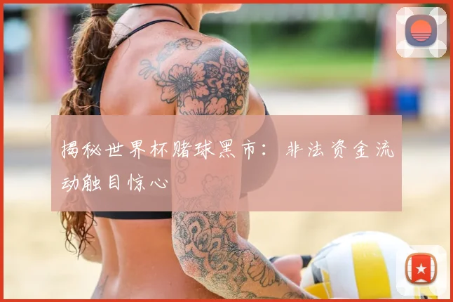揭秘世界杯赌球黑市：非法资金流动触目惊心